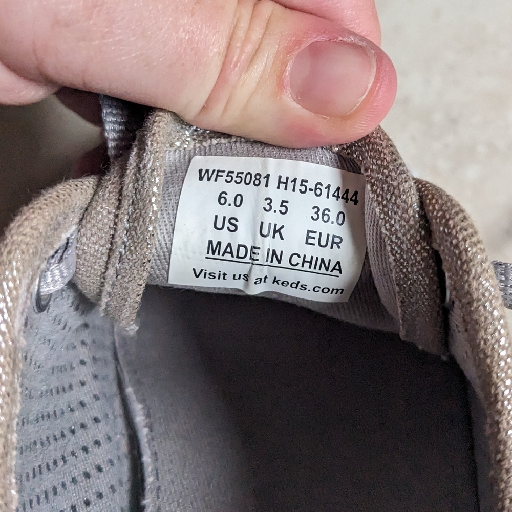Metallic Keds - Picture 5 of 6